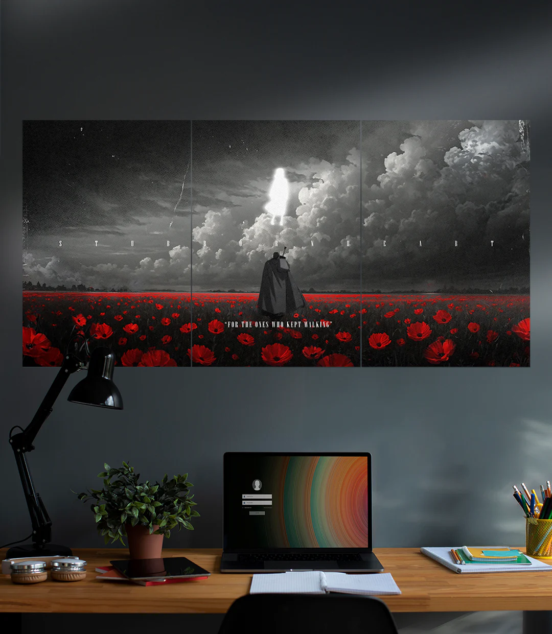 A Stubborn Heart | Aesthetic | Motivation | 3 Piece Set - Image 2