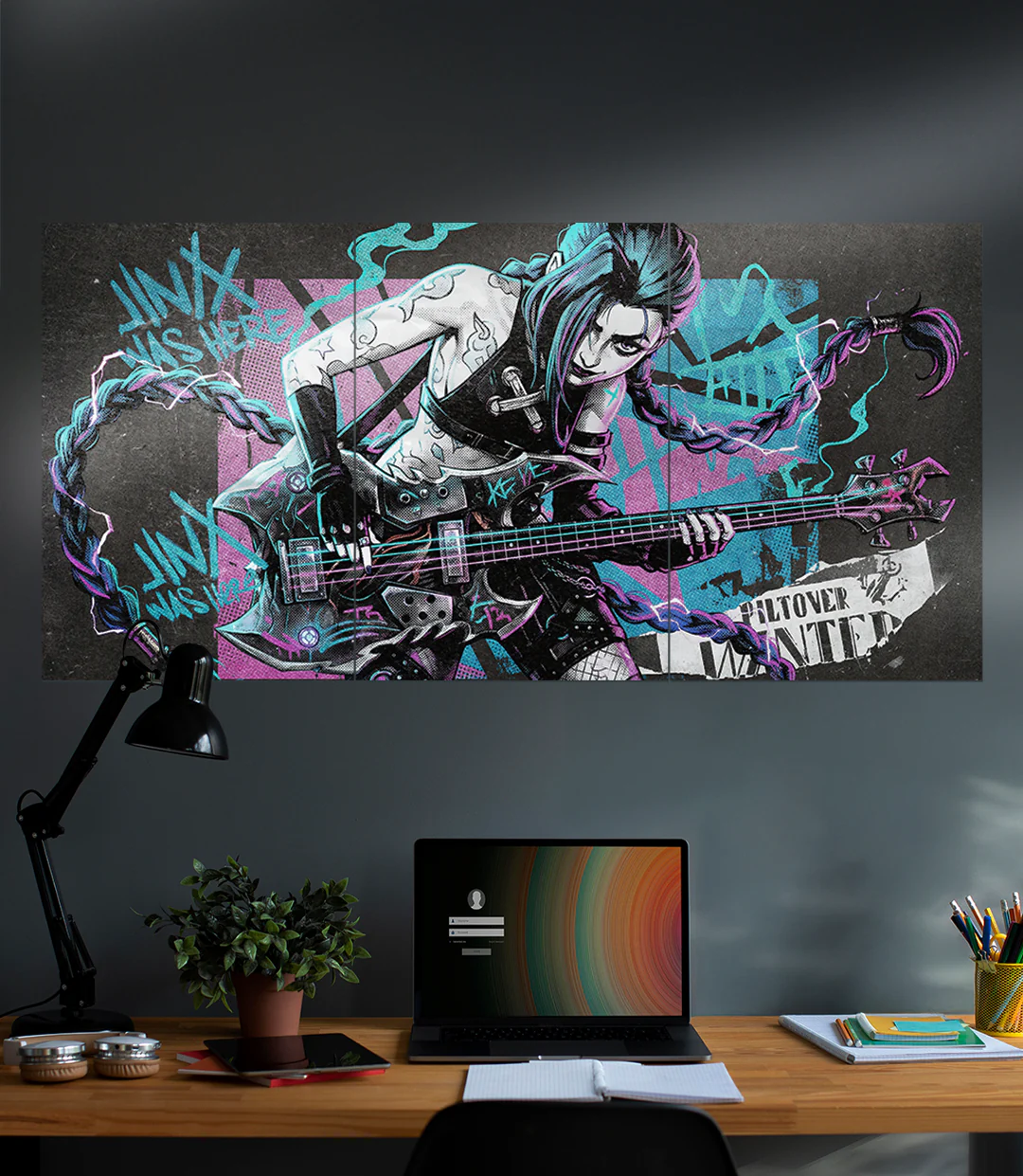 Arcane Jinx | Graffiti Split | 3 Piece Set - Image 2