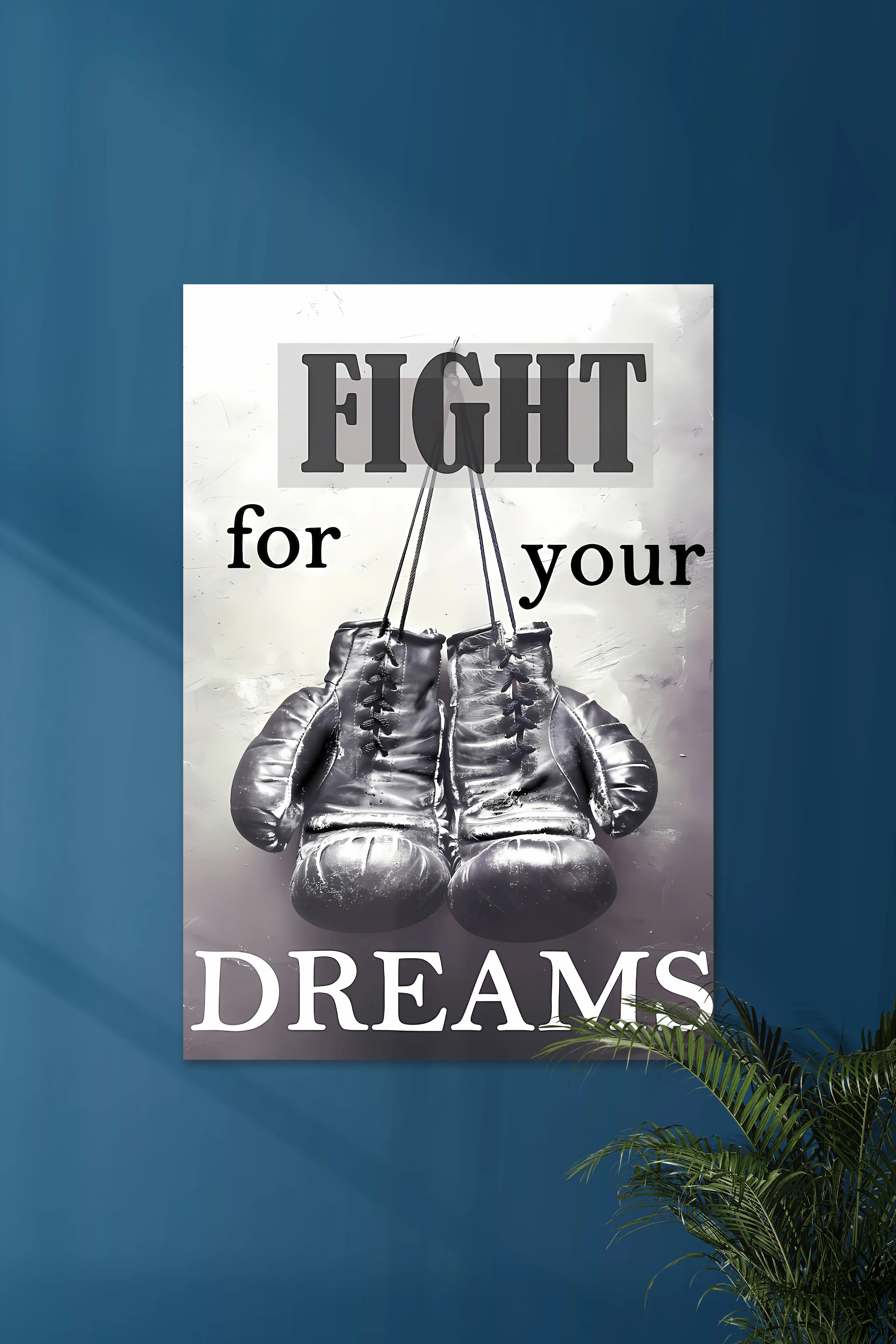 FIGHT For Your Dreams | Muhammad Ali | Gym Poster