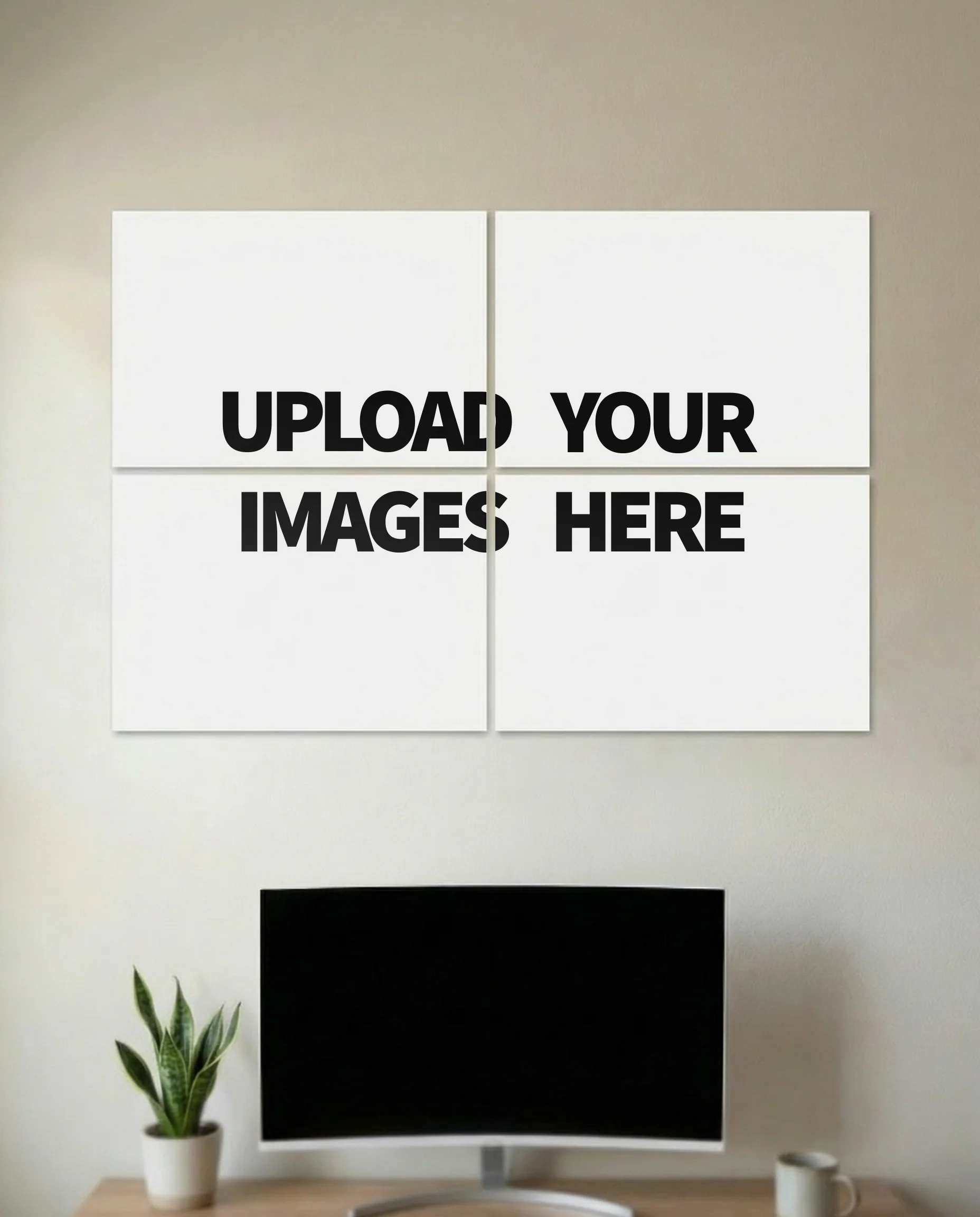 Customize Your Wall 4 Piece Split Art Set (2×2 Grid) - Image 4