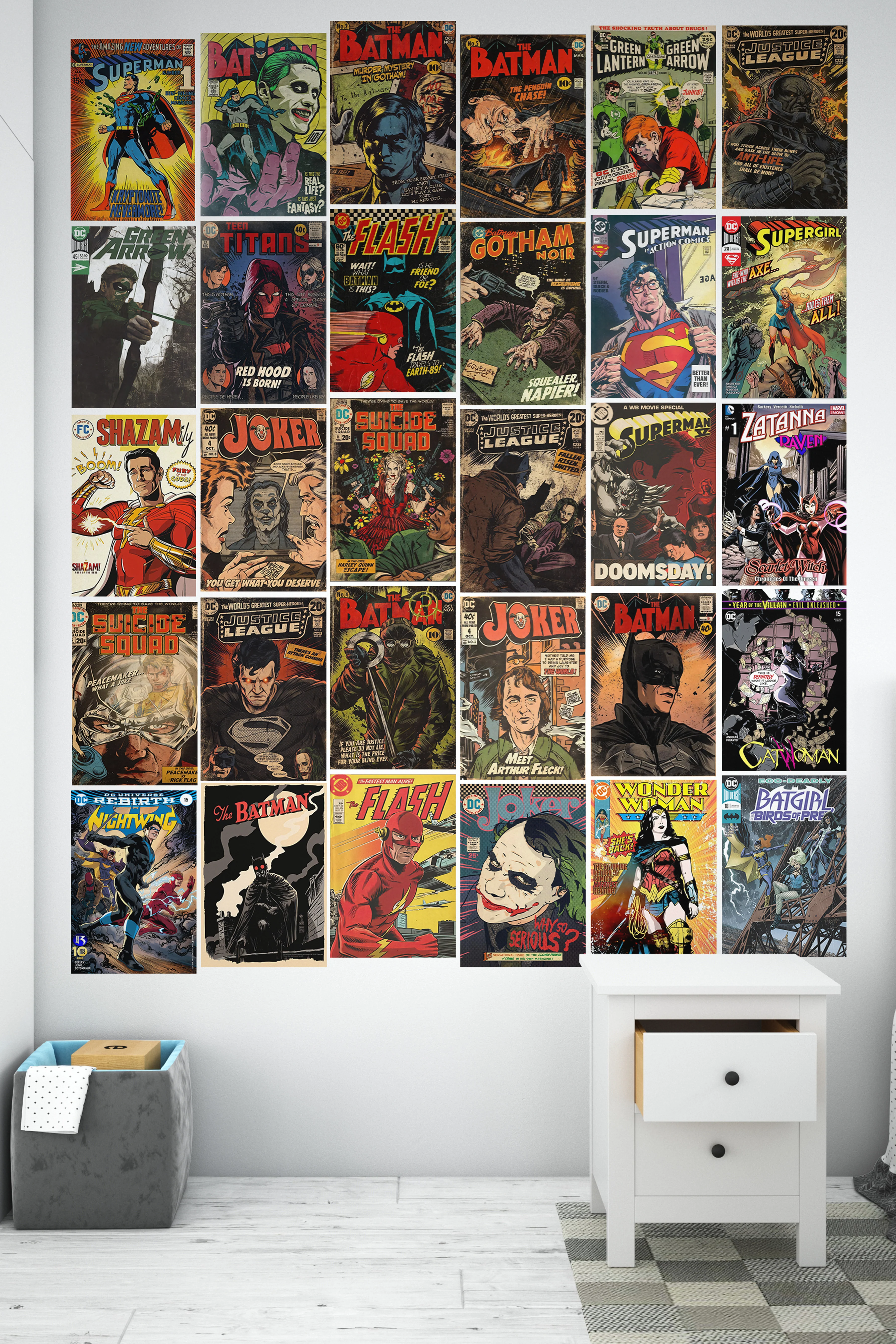 DC COMIC COLLAGE | DC Collectible
