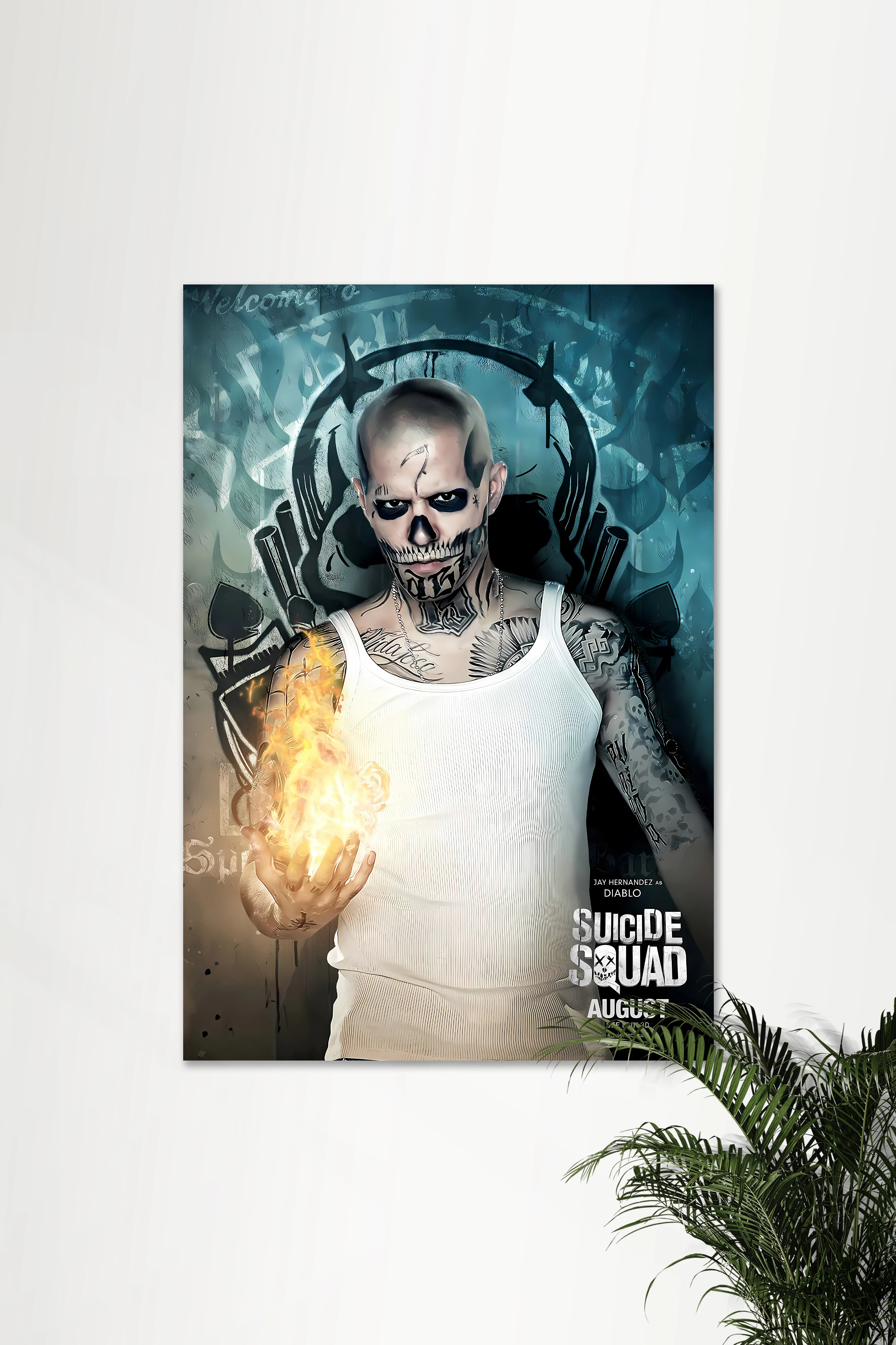 DIABLO X JAY HERNANDEZ | Sucide Squad | DCU Poster
