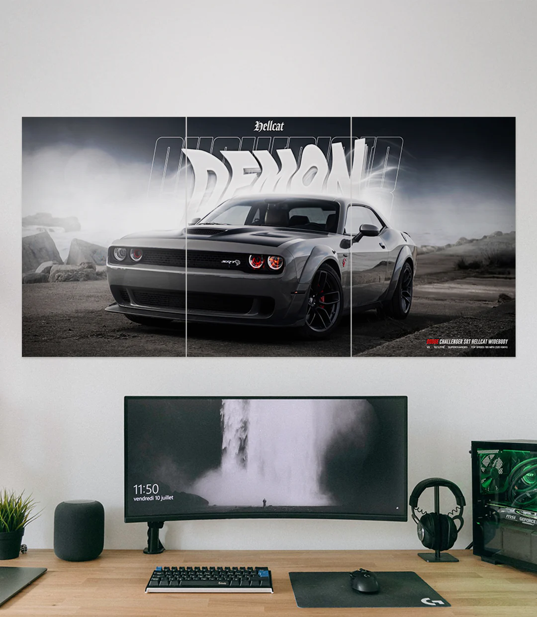HELLCAT DODGE CHARGER SRT | Car Set | 3 Piece Set
