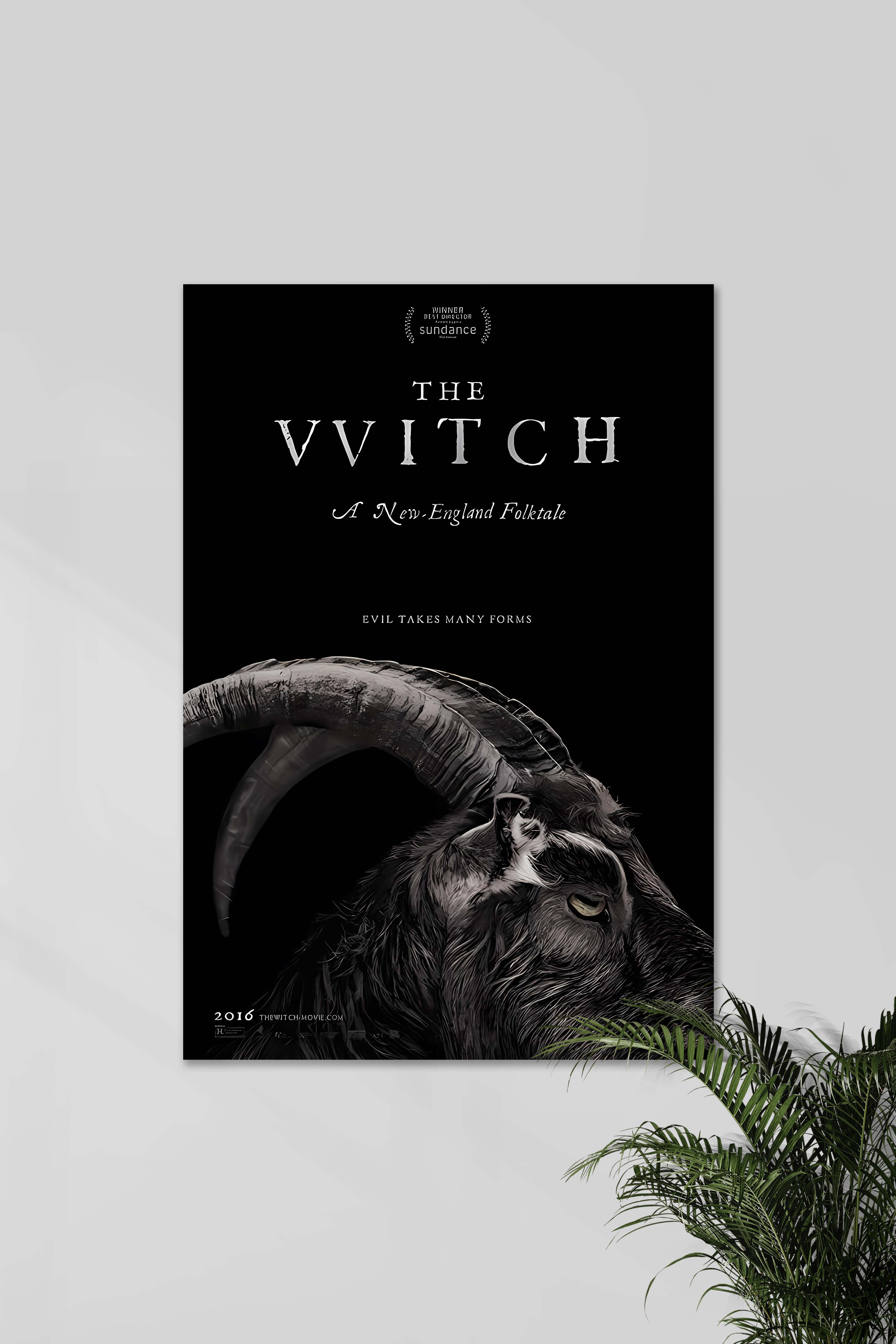 EVIL TAKES MANY FORMS | THE WITCH | Horror Movie Poster