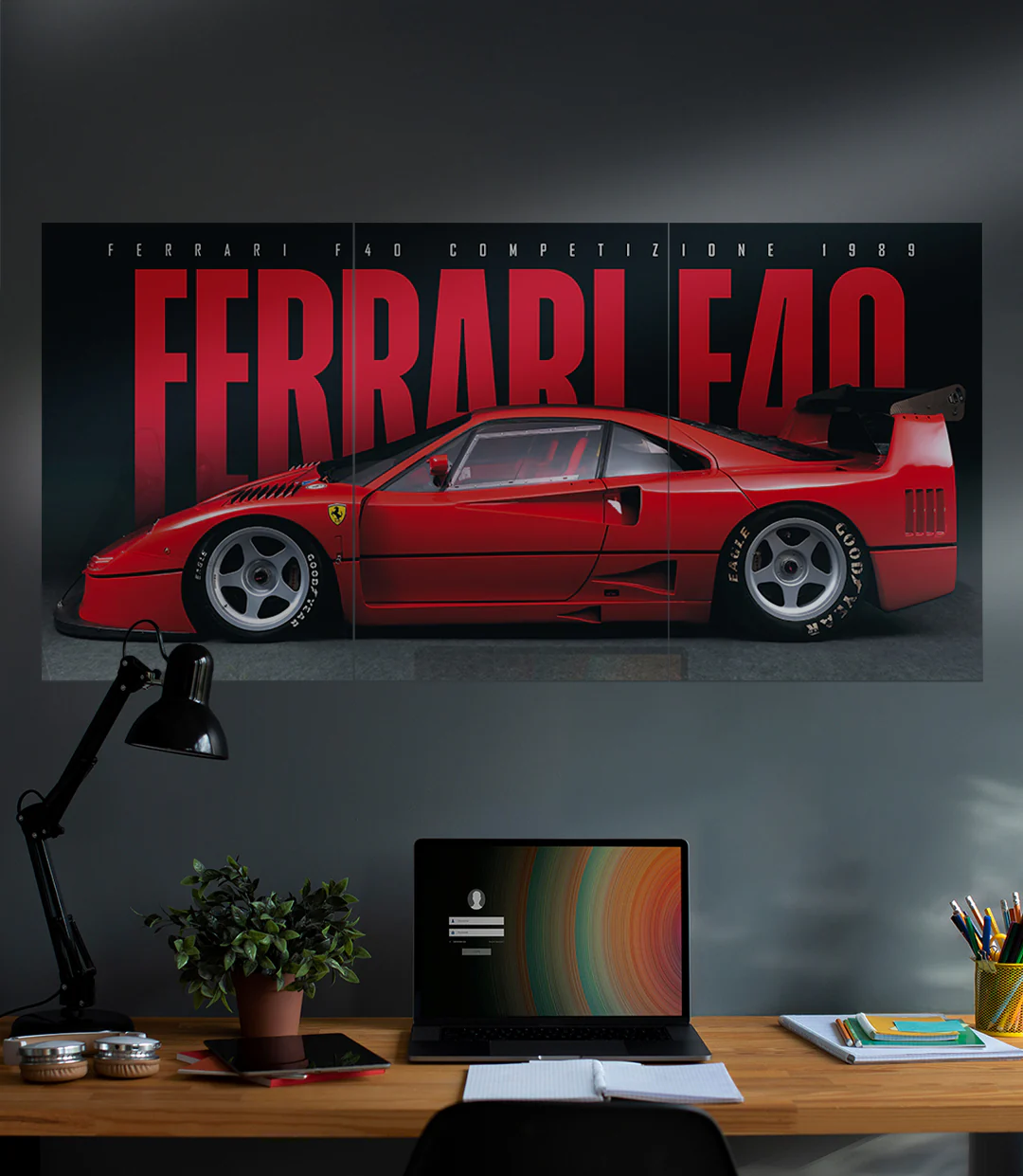 Ferrari F40 Competizione 1989 | CAR SET | 3 Piece Set - Image 2