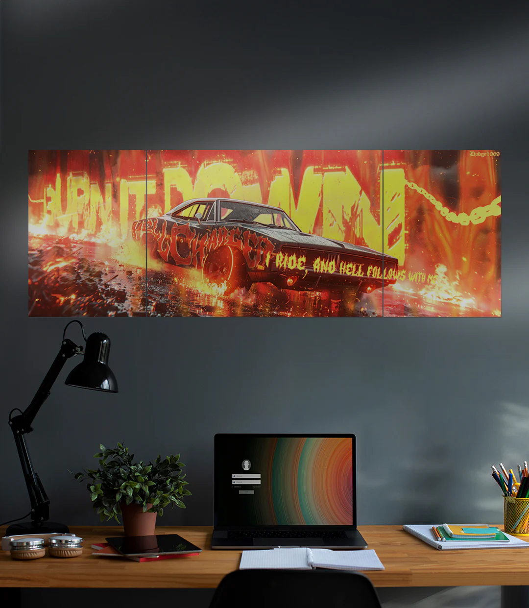 HELL CHARGER | Dodge Car Set | 3 Piece Set - Image 3