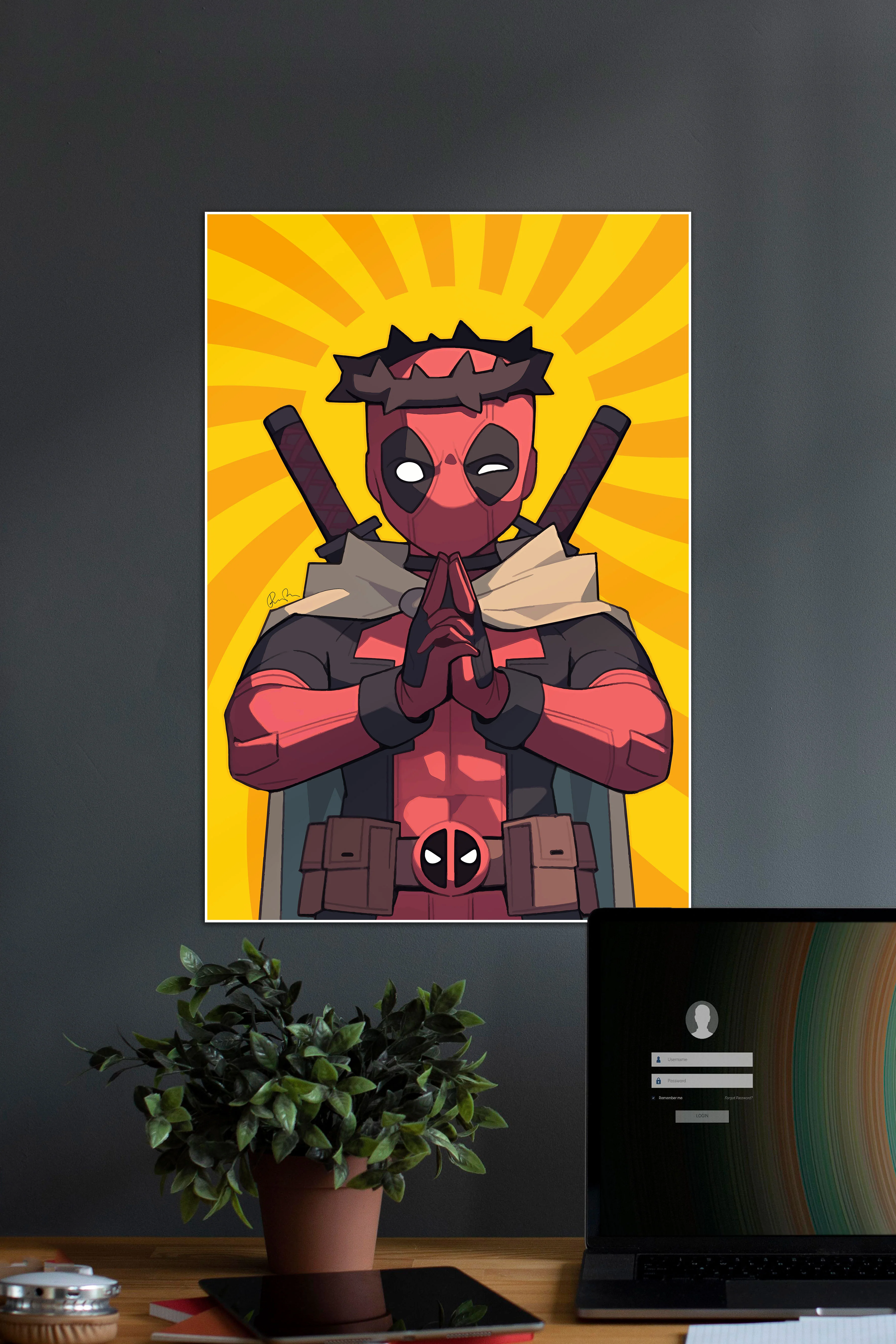 DEADPOOL | MARVEL JESUS #01 | MCU | Movie Poster