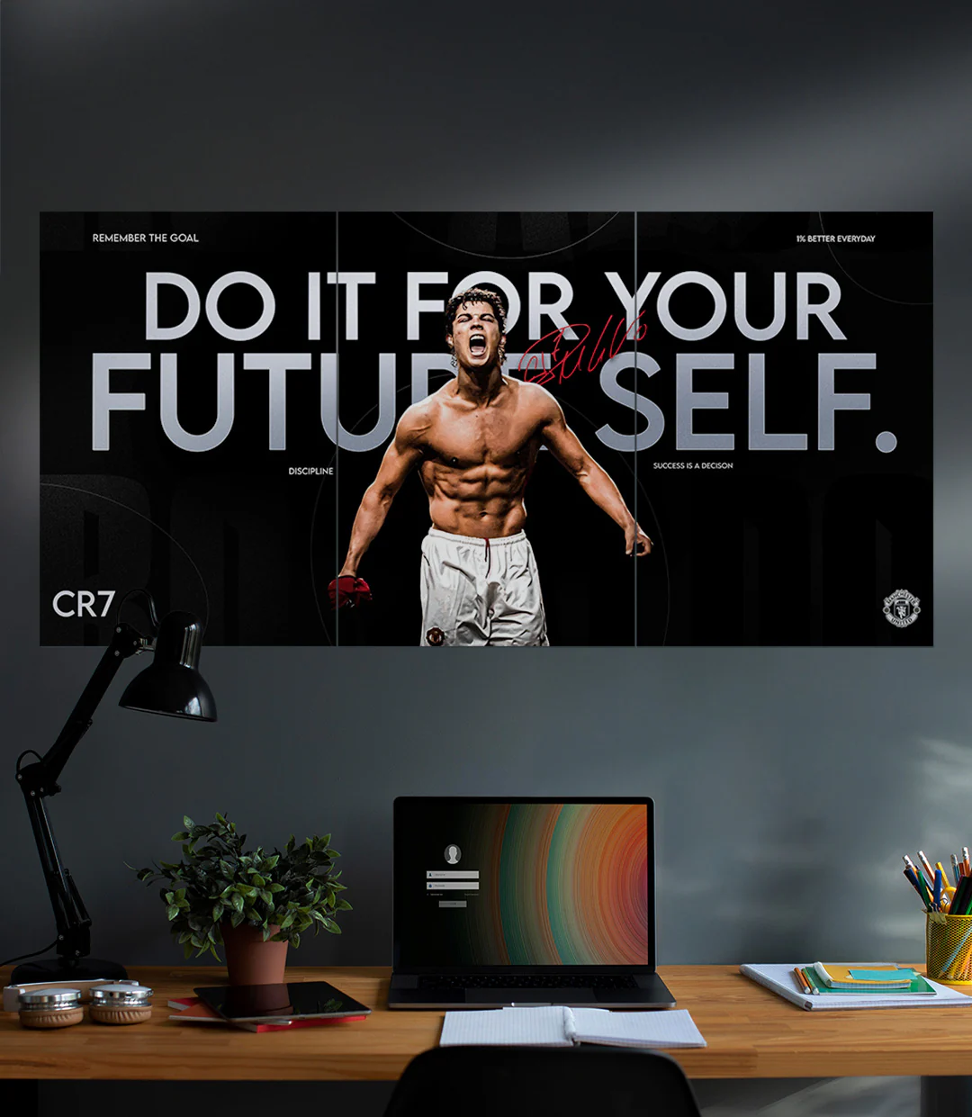 Do it for Your Future Self | CR7 | Motivation | 3 Piece Set - Image 2