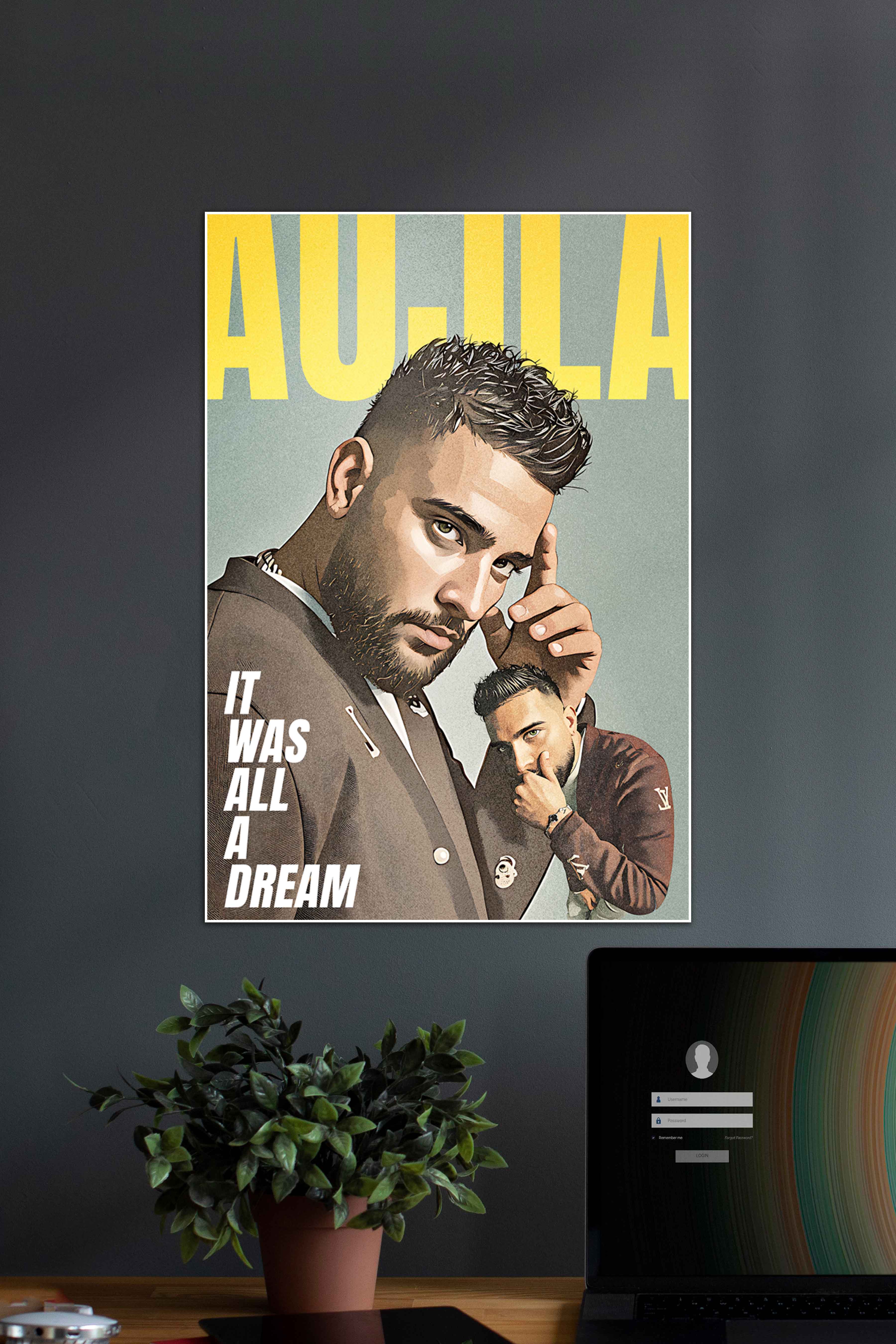 AUJLA | Karan Aujla | Music Artist Poster