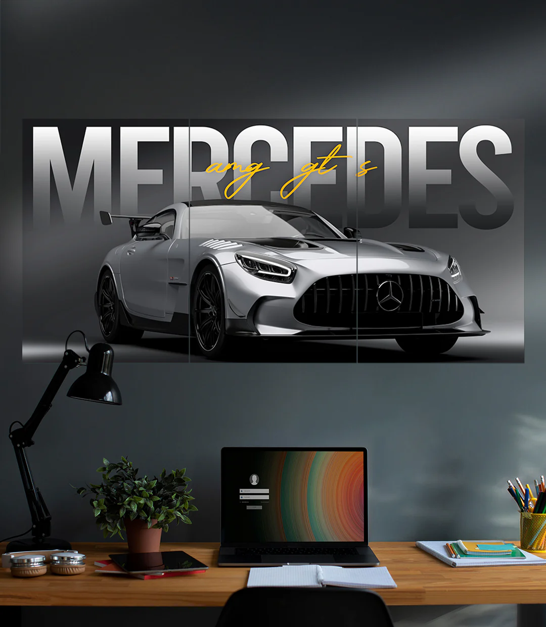 MERCEDES AMG GT S #01 | CAR SET | 3 Piece Set - Image 2