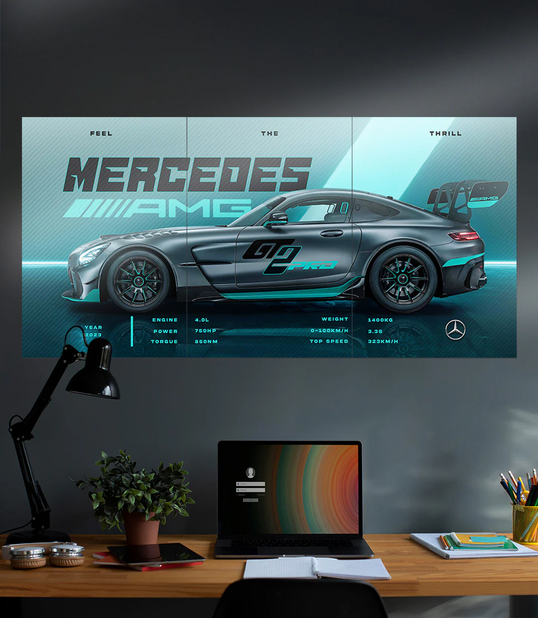 MERCEDES AMG GT2 PRO | CAR SET | 3 Piece Set - Image 2