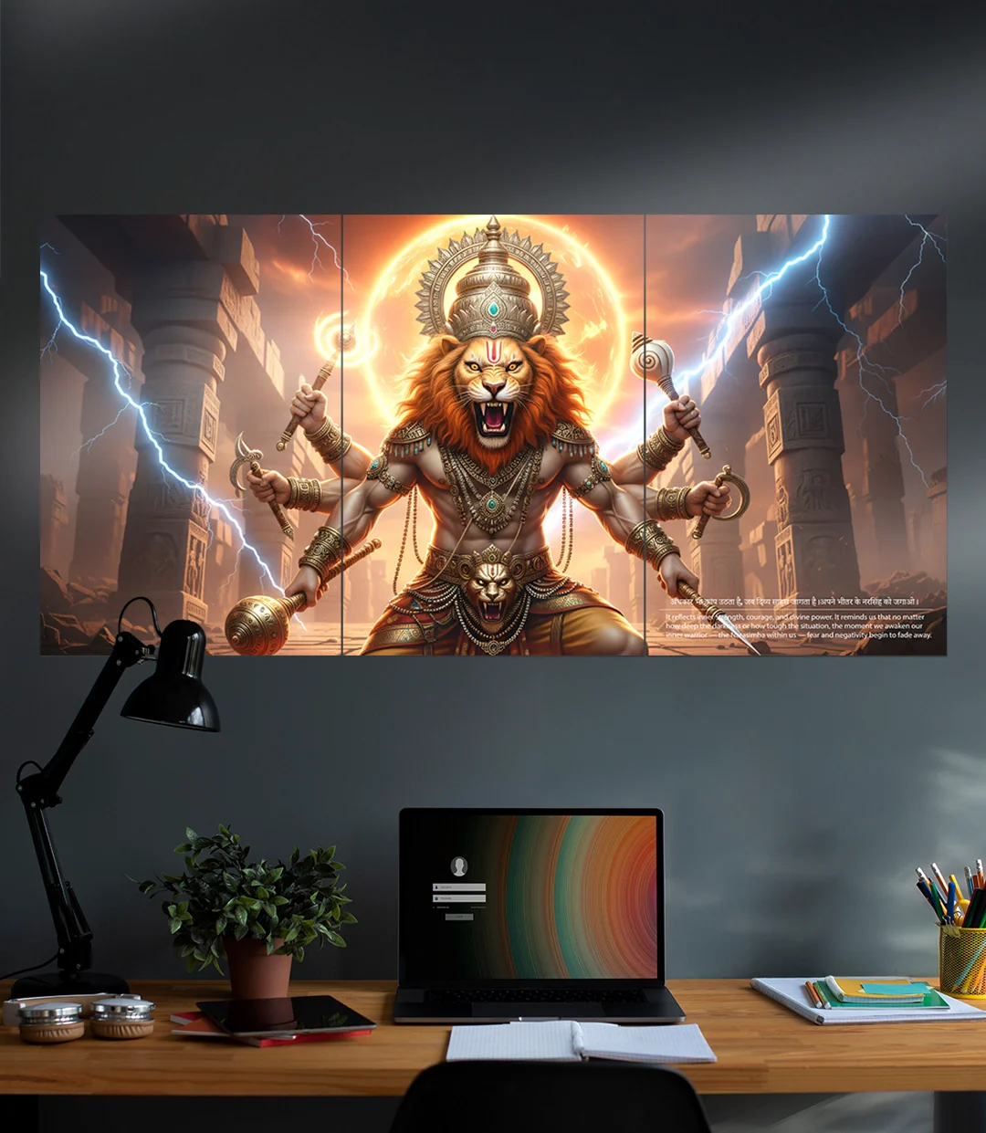 Narasimha | Devotional | 3 Piece Set - Image 2