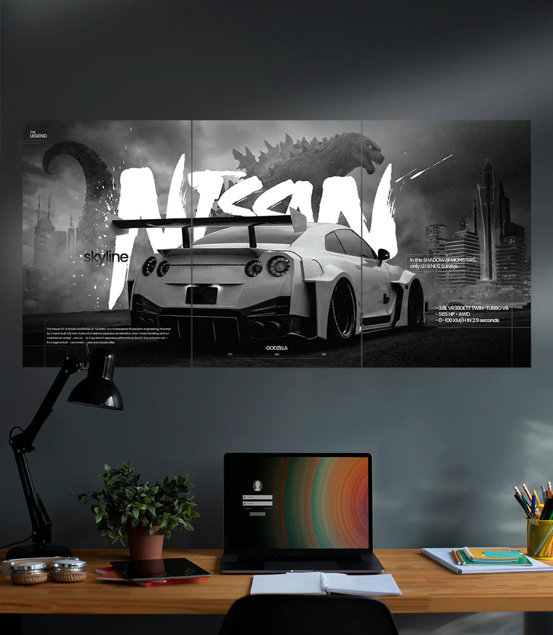 Nissan Skyline GOZILLA | Car Set | 3 Piece Set - Image 2