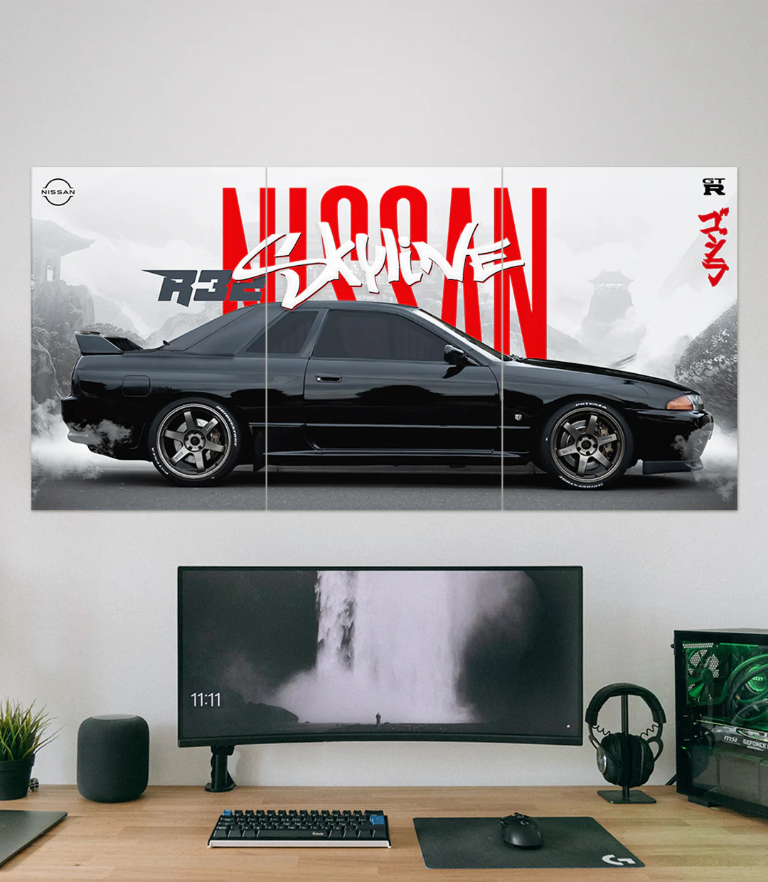 Nissan Skyline GTR R32 | Car Set | 3 Piece Set