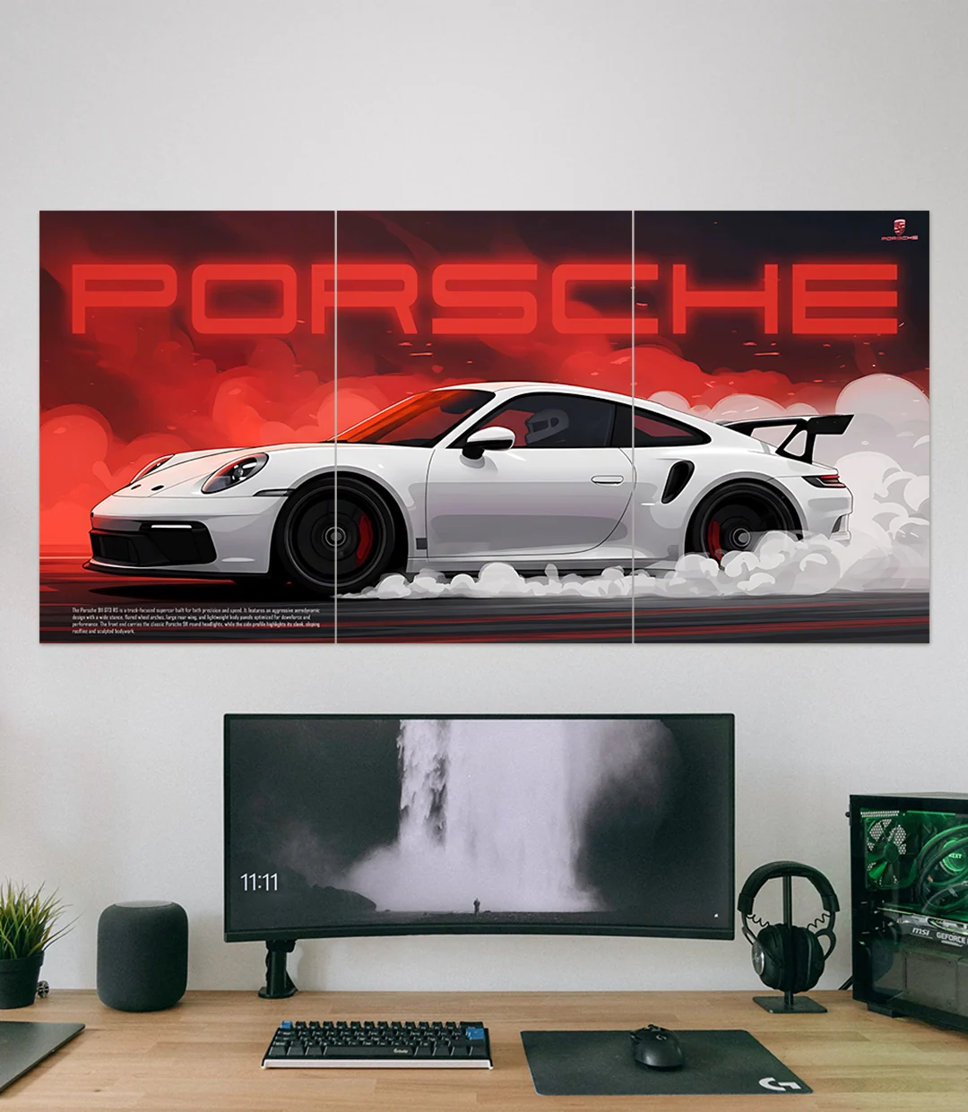 Porsche 911 GT3 RS #03 | CAR SET | 3 Piece Set