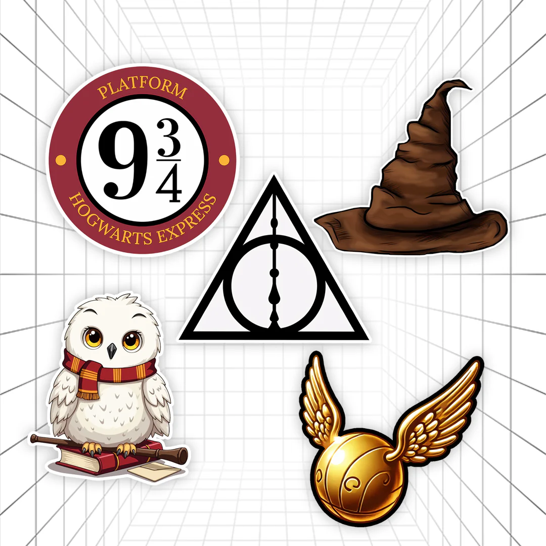 Potterheads #01 | Stickerized | 5 Stickers