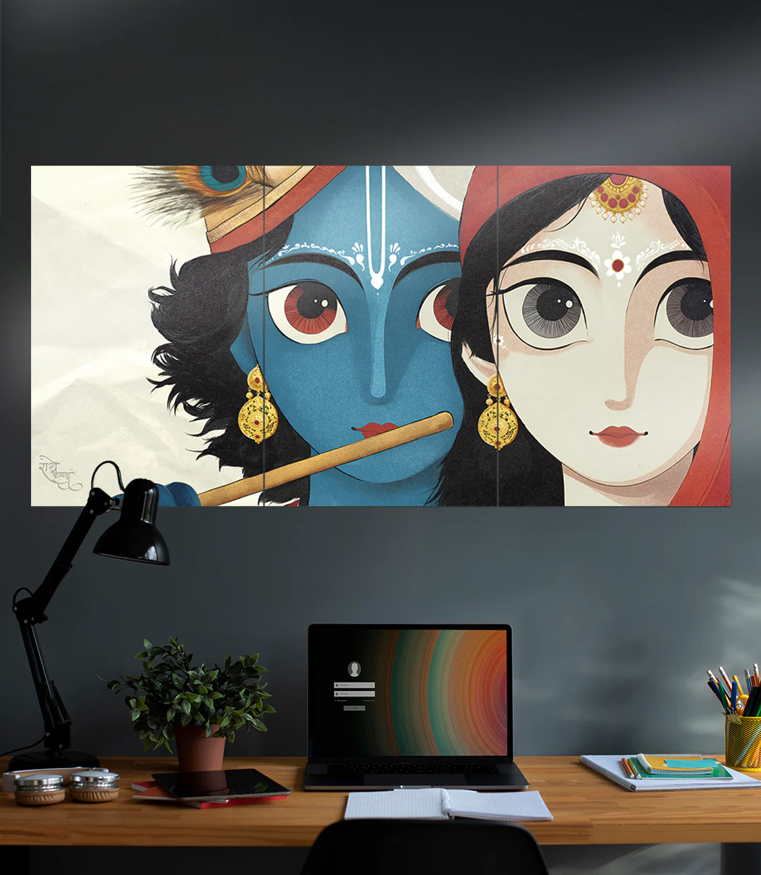 RadhaKrishna | Devotional | 3 Piece Set - Image 2