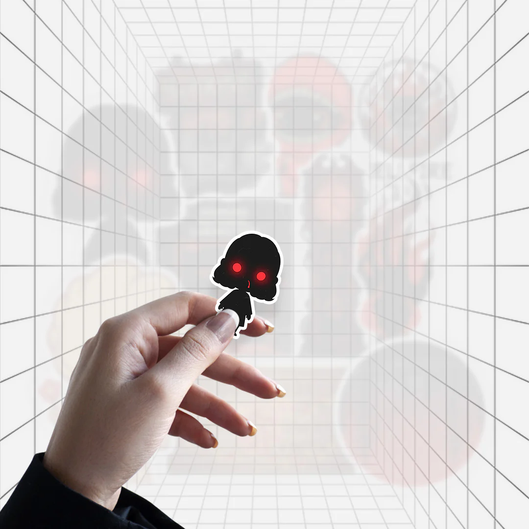 Red & Black Hawkins Universe | Stranger Things #01 | Stickerized | 10 Stickers - Image 3