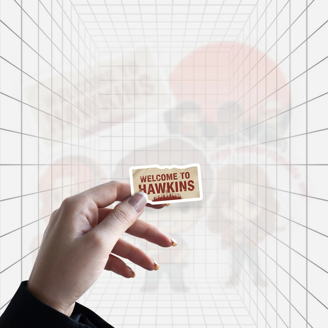 Welcome to Hawkins | Stranger Things #01 | Stickerized | 5 Stickers - Image 3