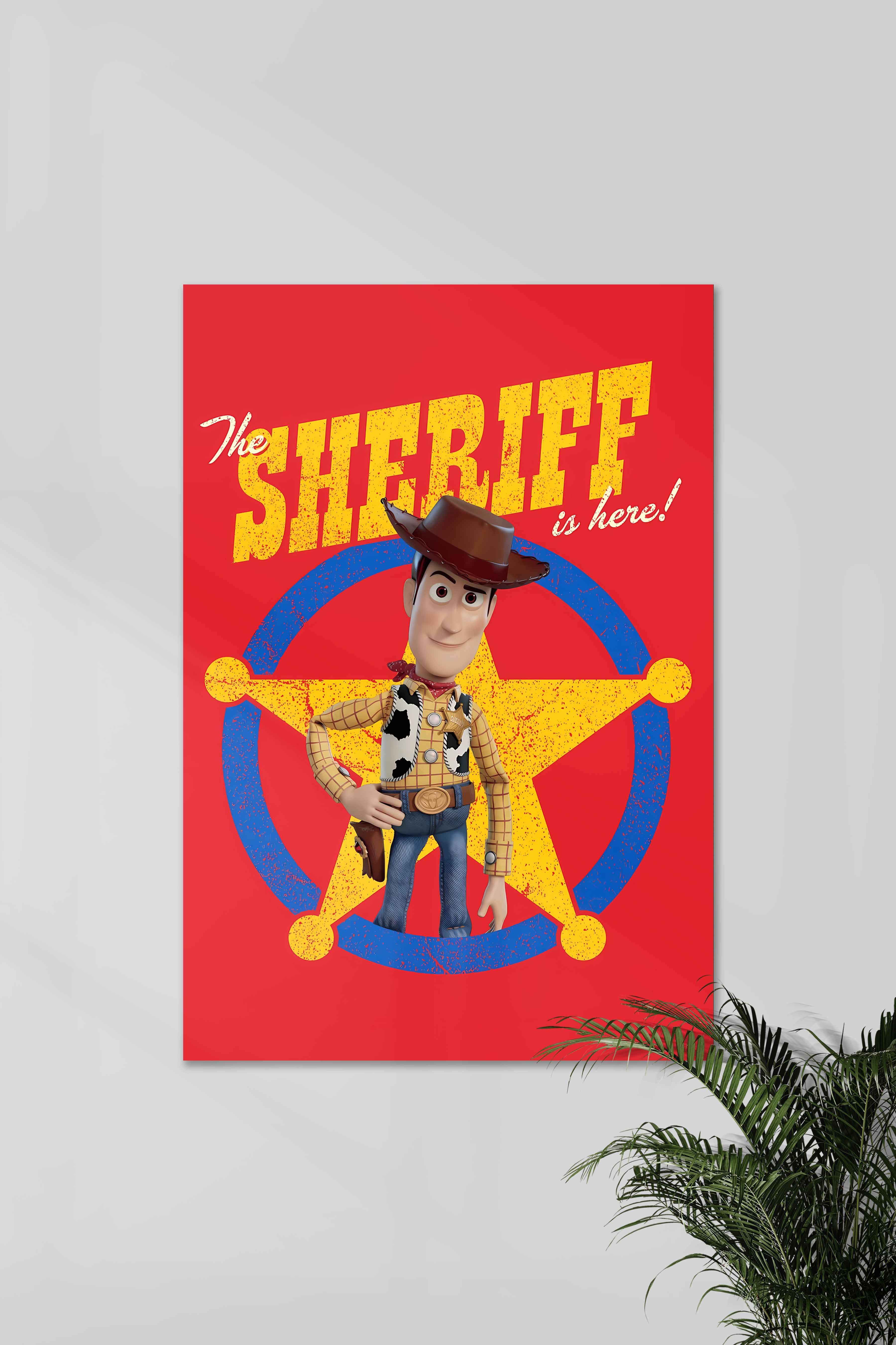 Woody the Sheriff | ToyStory 4 | Disney Movie Poster